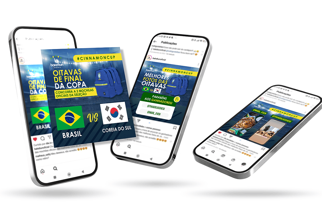 Publicações nas Redes Sociais