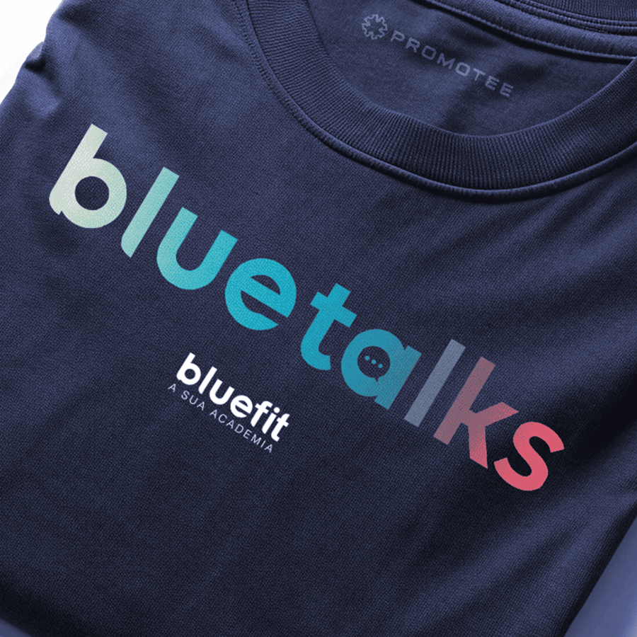 CRIAÇÃO DE LOGOTIPO “BLUE TALKS” E PRODUÇÃO DE CAMISETAS