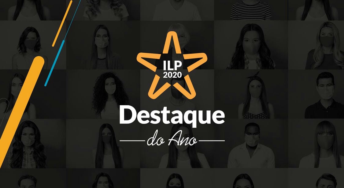 Key Visual Campanha 2020 - Estrela formada pelo V de Totvs.